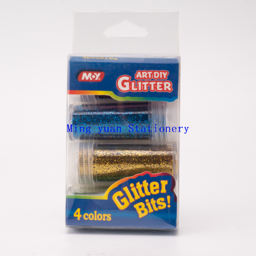 明源文具 MY 15g4支装 闪光粉 DIY手工金粉  全进口环保4支装