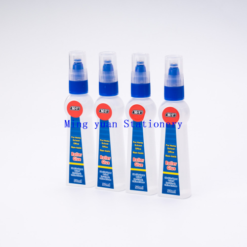 mingyuan stationery my50ml steel ball liquid glue office student stationary glue convenient and easy to carry