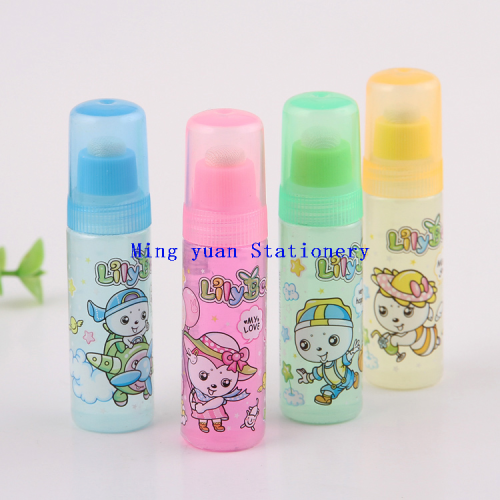 mingyuan stationery my 30ml color cartoon liquid glue adhesive paper washable cartoon liquid glue