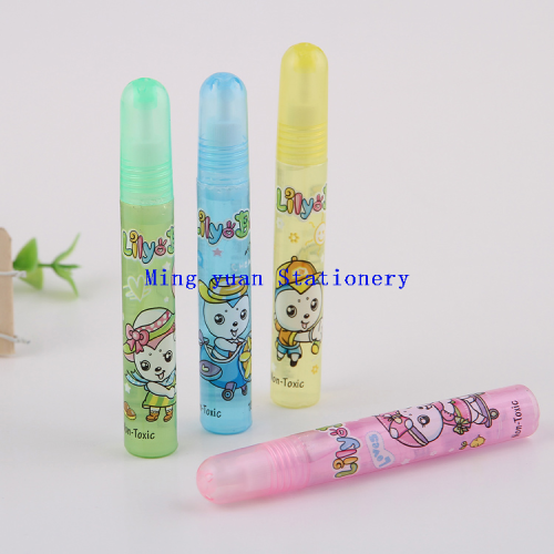mingyuan stationery my10ml color liquid glue （mixed 4 colors） adhesive paper products washable cartoon liquid glue