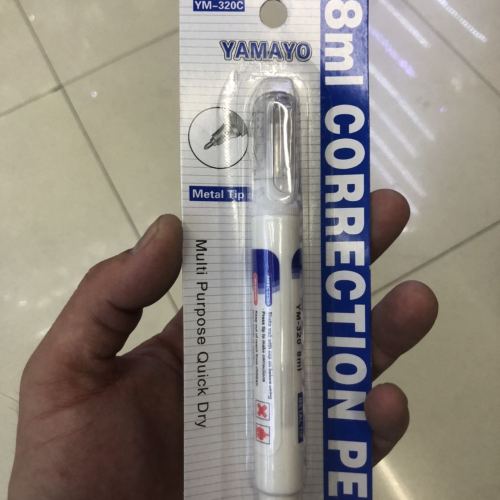 yamayo correction pen office-type suction card correction pen