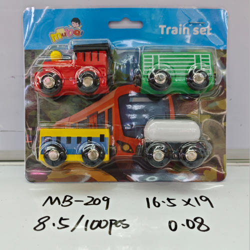 儿童木头交通小汽车 木质玩具  益智类玩具