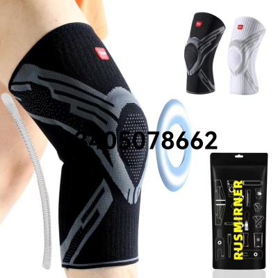 Kneecap Sports Dance Fitness Silicone Knee Cap Non-Slip Warm Men and Women Riding Basketball Mountaineering Knitted Knee Pads Wholesale