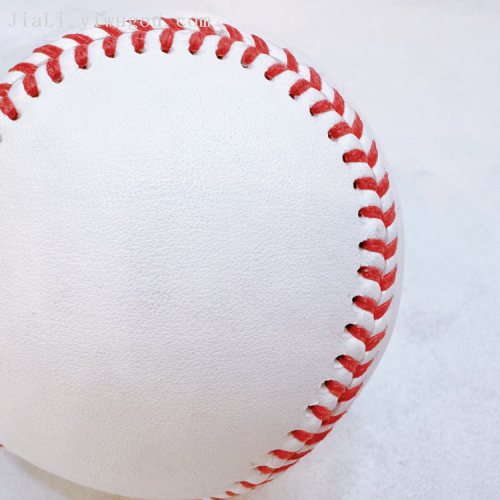 cowhide baseball cross-border direct supply professional professional training ball no. 9 72mm wear-resistant