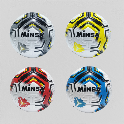 Football Factory Zhixiong Minsa5 Machine-Sewing Soccer School Student Training Special Football Sticker Custom Logo