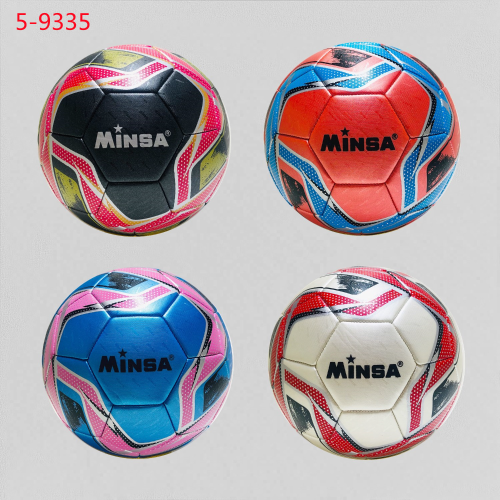 Football Factory Direct Sales Minsa5 TPE Machine-Sewing Soccer Student Training Special Football Can Be Customized Logo