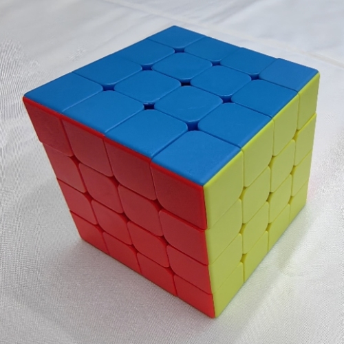 four-level solid color rubik‘s cube， a variety of rubik‘s cube