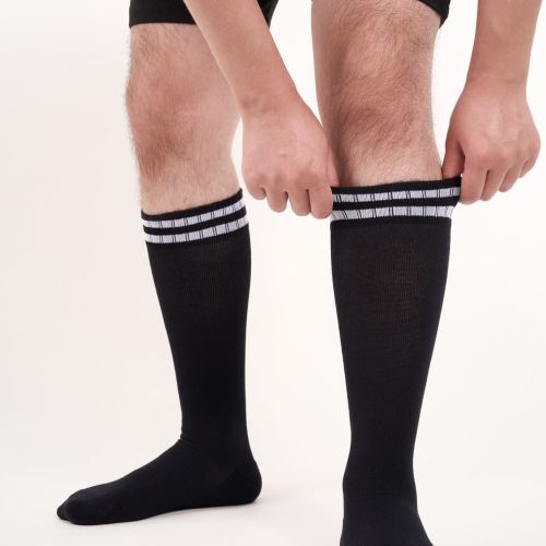 sports soccer socks cotton material anti-pilling cotton made of high elastic fabric soft, comfortable, breathable and comfortable