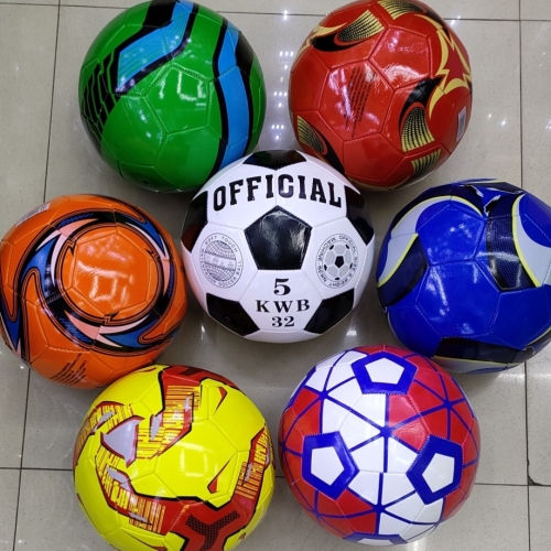 High Quality No. 5 PVC Machine Sewing Customized Football 280G for Training Competitions