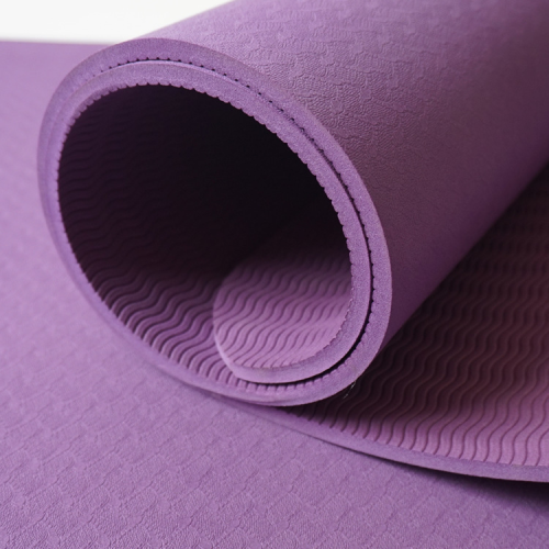 tpe monochrome yoga mat beginner fitness mat environmentally friendly odorless multi-specification outdoor mat factory direct sales
