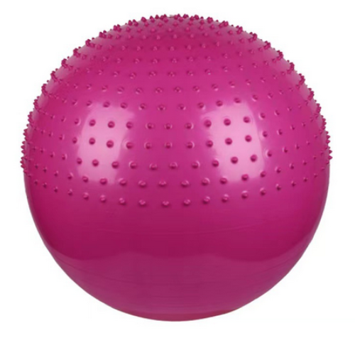 yoga ball half thorn yoga massage ball half floating point massage ball dragon ball gym pvc tactile training ball
