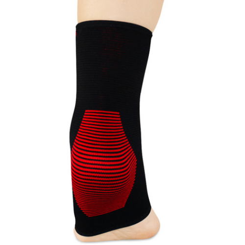 sports ankle support outdoor cycling basketball breathable red heel ankle support knitted ankle guard factory direct sales
