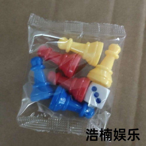 供应塑料棋子 3.0厘米高 游戏棋子配件 透明棋子 实色棋子