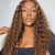 Highlight Ombre Curly Lace Front Wig for Women 13×4 Brazilian Deep Wave Wigs