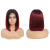 1b/99J Burgundy Lace Front Wigs Human Hair 13x4 99J Colored Bob Lace Front Wig