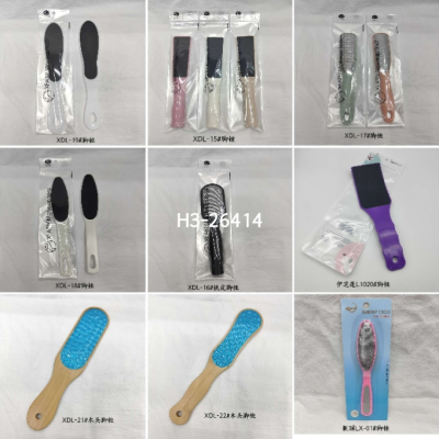 Foot File Series Manicure Implement Wood Foot File Iron Sheet Foot File Glass File 26414 Fairy Deary Makeup Tools
