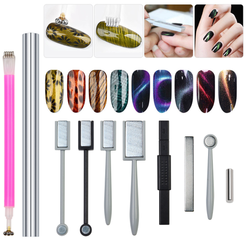 manicure implement new cat eye magnet gel nail polish fancy multifunctional nail cat‘s eye magnet