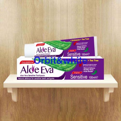 Orbit & White Aloe Eva Aloe Toothpaste 100G Export Toothpaste Repair All Kinds of Problems Teeth