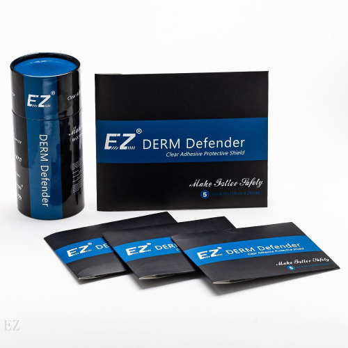 derm defender clear adhesive protective shield