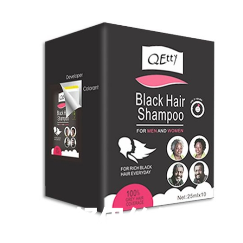 Qetty Yixihei Hair Dye （for Africa， South America， Etc.） 2-in-1 Shampoo