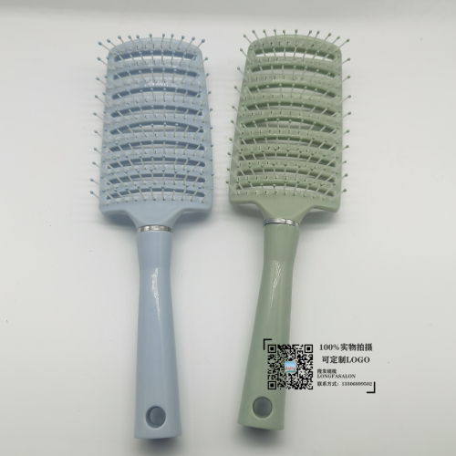 new direct sales vent comb hollow out massage comb wet and dry comb straight hair styling comb fluffy hairstyle wide teeth