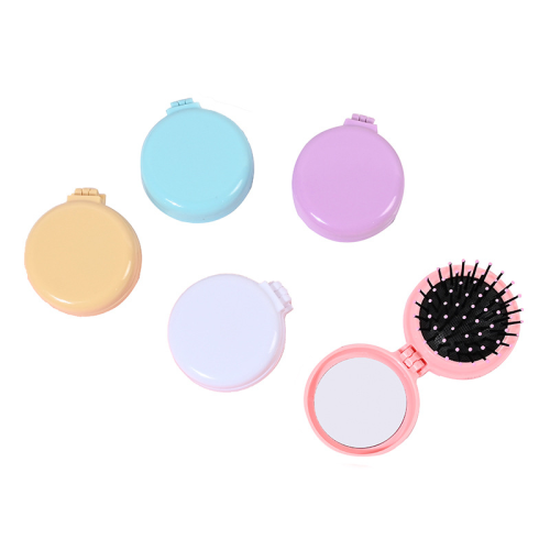 Folding comb, airbag comb, portable mirror comb, massage com