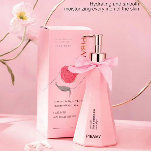 bibamei huayue skin beauty fragrance body lotion （pillow rose） moisturizing and nourishing tender and smooth skin autumn and winter essential