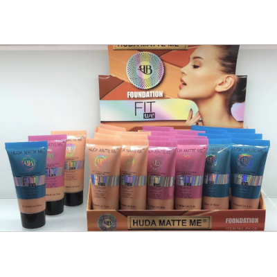 Hudamatteme BB Cream Waterproof Liquid Foundation Tee-Color Mixed Cross-Border Hot Export Exclusive for Factory Direct Sales