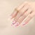Best Seller in Europe and America Mid-Length Almond Wear Manicure 30 Pieces Pink Gentle Rose Onion Powder Fake Nails Nail Stickers