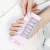 Ins Hot Selling Aurora Wear Manicure 24 Pieces Finished Almond Nail Gentle Purple Upper Hand Show White Model Fake Nails
