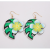 DIY Earrings Tropical Flower Acrylic Earrings Five Leaf Flower Ethnic Style SUNFLOWER Ear Hook Earrings