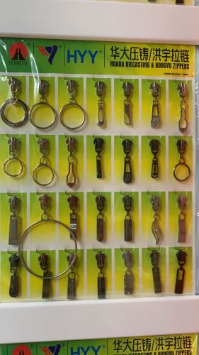 华大压铸洪宇拉链厂家直销5#尼龙/树脂/金属有保服装拉头28