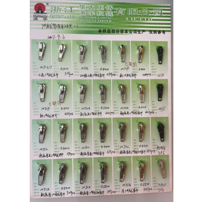 HYY Huada Die Casting Hongyu Zipper Factory Direct Sales 3#5#8#10# Guaranteed Nylon/Metal/Resin Square Head