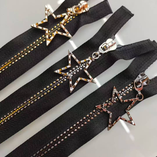 义乌市华大压铸洪宇厂家直销各种款式5#特殊齿 开口闭口拉链