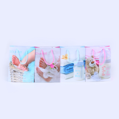Infants Baby Gift Clothing Bottle Packaging Handbag Cute Simple Style Hand Bag Gift Gift Bag