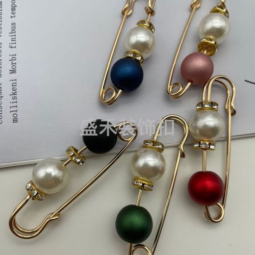 pearl pin buckle brooch corsage brooch accessories clothing matching