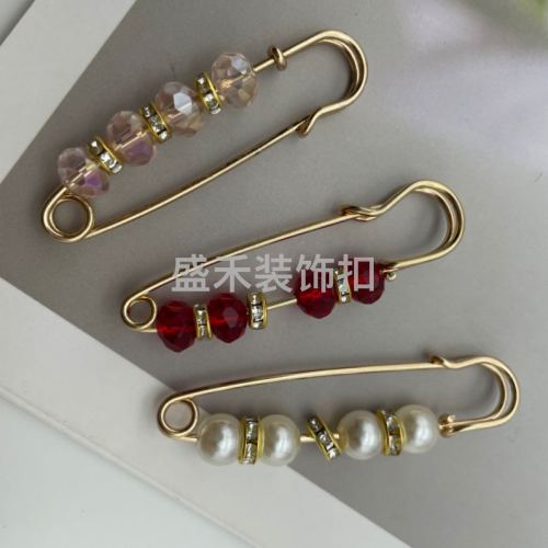 pin pearl pin buckle brooch corsage brooch accessories clothing matching
