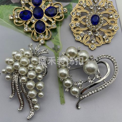 brooch decorative pin pearl diamond buckle clothing accessories