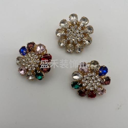 Button Decorative Buckle Drill Buckle Clothing Accessories