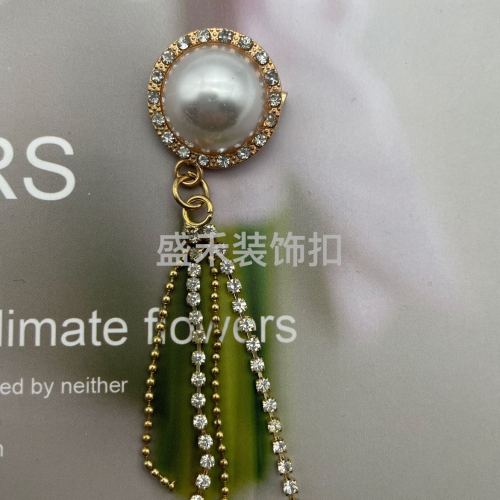 Brooch Pin Pearl Pendant Decorative Buckle Drill Buckle Clothing Accessories