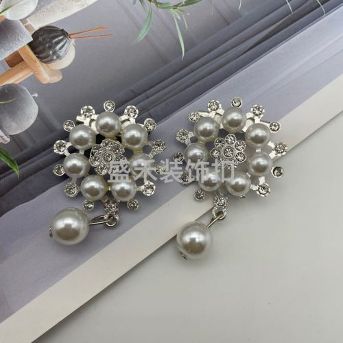 Brooch Pin Pearl Pendant Decorative Buckle Drill Buckle Clothing Accessories