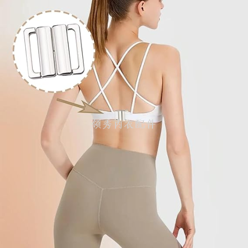 金属文胸带钩泳衣替换扣合金比基尼用于文胸扣更换部分内衣前扣