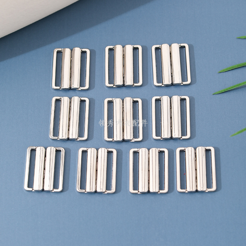 爆款泳装对扣合金对扣内衣调节扣文胸插扣肩带扣大量现货供应