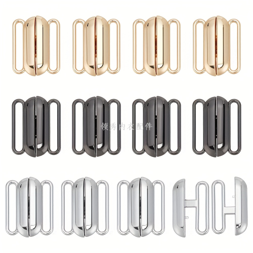 爆款维多利亚泳装比基尼对扣内衣调节扣文胸插扣肩带扣现货供应