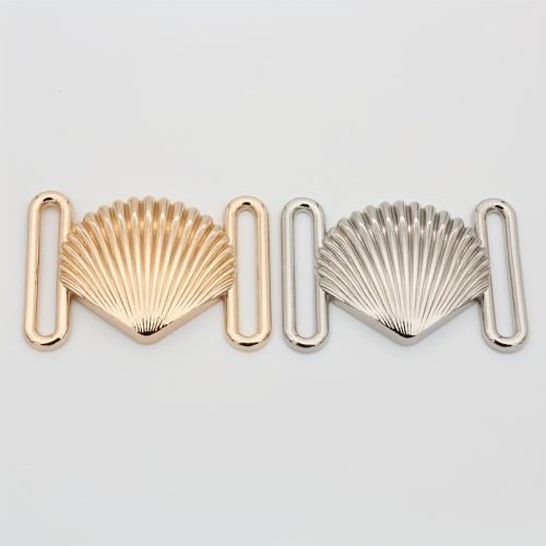 比基尼泳装和内衣连接扣装饰扣不规则扇形扣装饰五金件泳装扣件