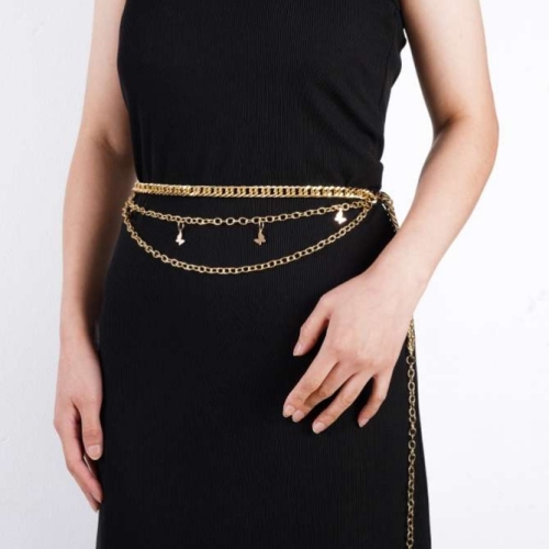 high-end fashion metal diamond peach heart belt， available clothes decorative buckle coat dress short skirt decoration