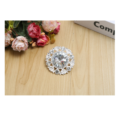 58mm Alloy， Diamond Popular Buttons， Suitable for Middle East Clothing， Sofas， Curtains， Napkin Ring
