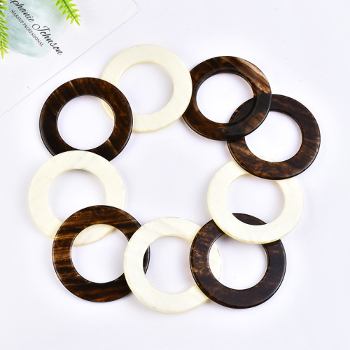 树脂 女士西装扣 暗眼彩色女士毛衣钮扣大衣点油扣厂家直销