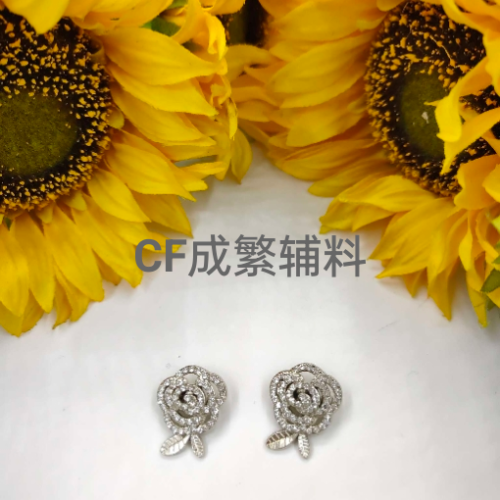 mini rose anti-unwanted-exposure buckle brooch cute japanese style high-end all-match accessories fixed clothes safety pin