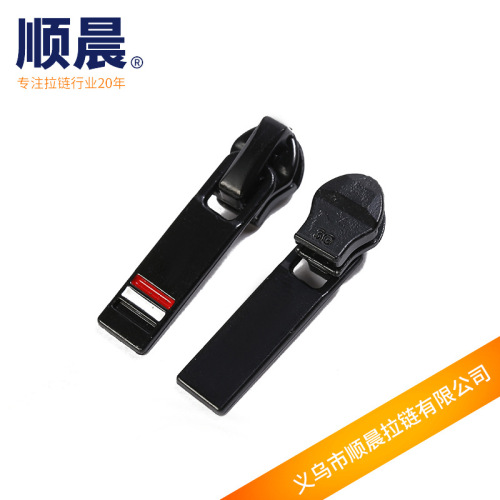 厂家批发3号精良反穿防水拉链拉头点漆反转头拉头diy服装辅料